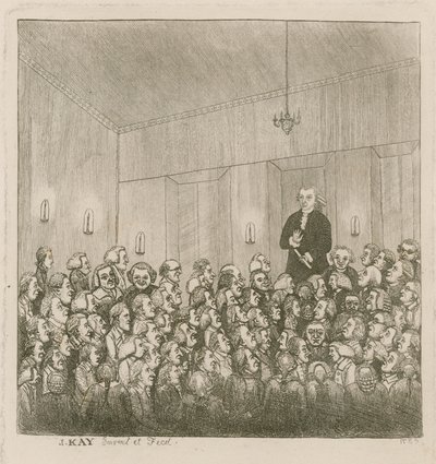 Dr Graham, Pall Mall, Londra by English School