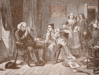 Dr Johnson, Goldsmith