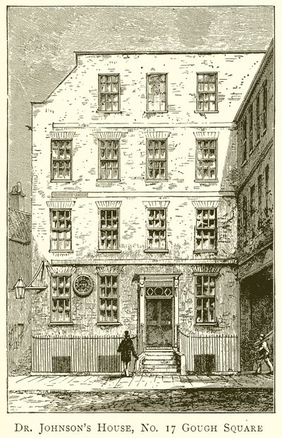 Johnsons House, hayır. 17 Gough Meydanı by English School