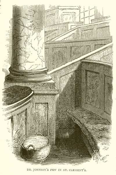 Dr. Johnsons Pew, St. Clements