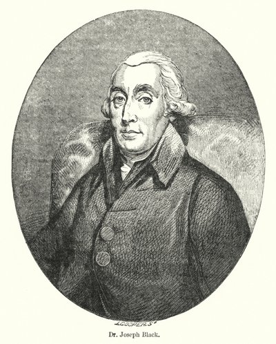 Dr Joseph Black (gravür) by English School