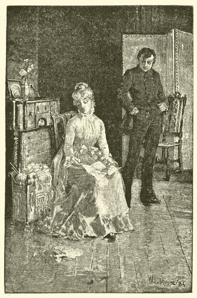 Dr Lydgate ve Rosamond (gravür) by English School