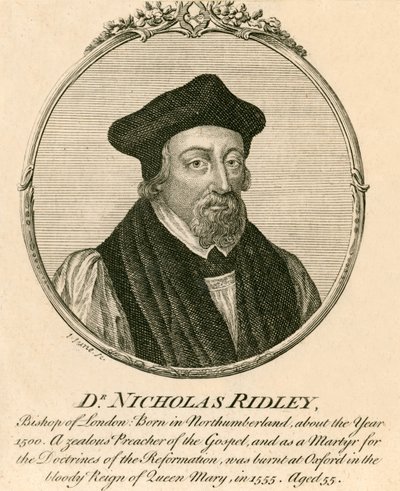 Doktor Nicholas Ridley by English School