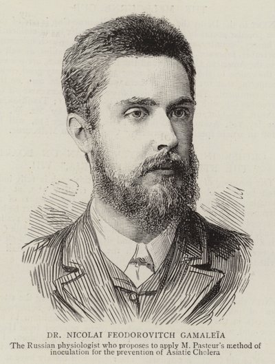 Dr. Niklai Feodorovich Gamleya (gravür) by English School