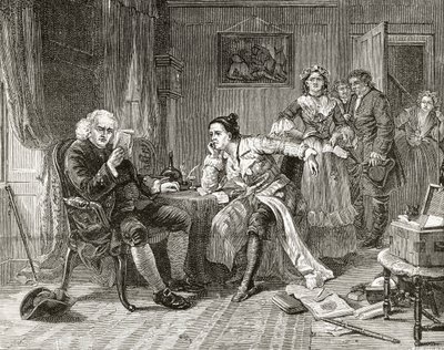 Dr. Samuel Johnson, Rev. Richard Lovett