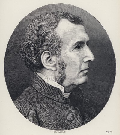 Dr Vaughan (gravür) by English School