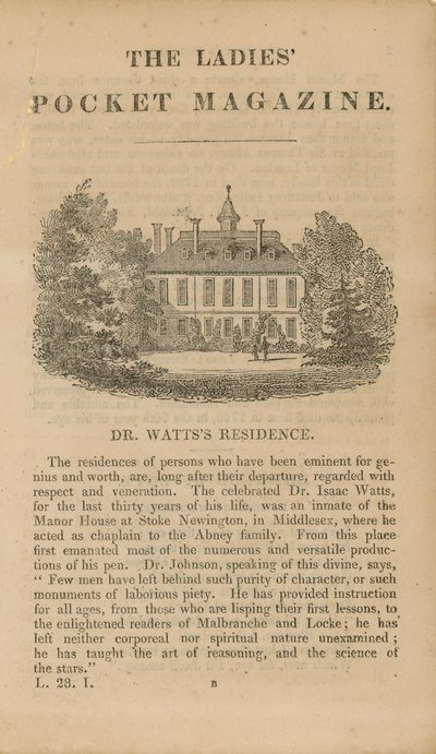 Dr Watts ikametgahı by English School