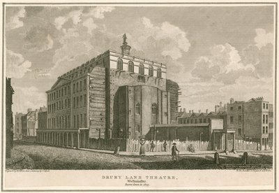 Drury Lane Tiyatrosu, Westminster, Londra by English School