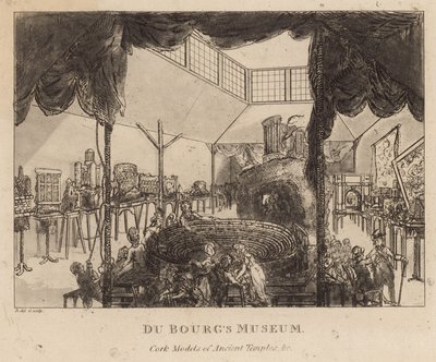 Du Bougs Müzesi, Antik Tapınakların mantar modelleri by English School