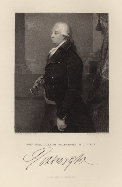 Roxburghe Dükü by English School