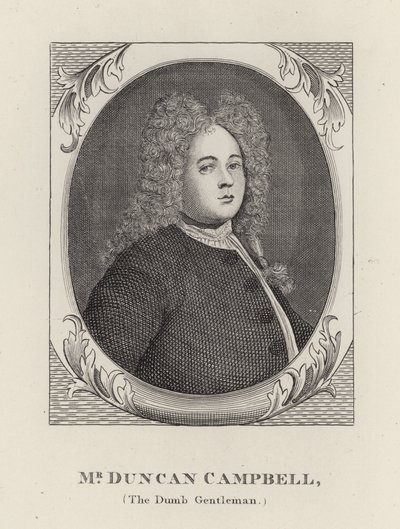 Duncan Campbell (gravür) by English School