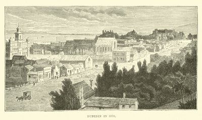 1870 yılında Dunedin by English School