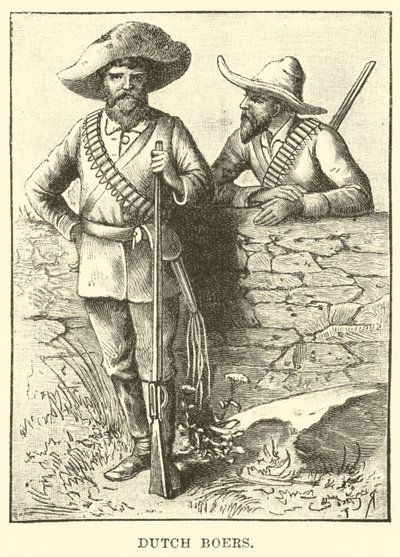 Hollandalı Boerler by English School