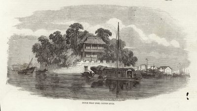 Hollanda Folly Kalesi, Canton Nehri by English School