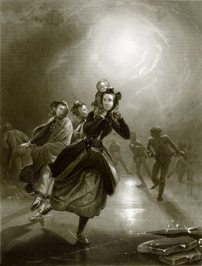 Hollandalı patenciler by English School