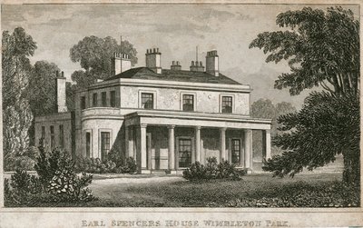 Earl Spencers Evi, Wimbledon Parkı by English School