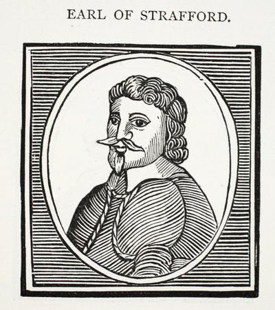 Earl of Strafford, John Ashton tarafından yazılan Onsekizinci Yüzyılın Chap kitaplarından bir örnek, pub. 1882 by English School