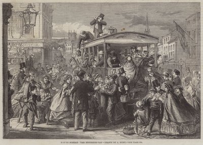 Paskalya Pazartesi, Gezi-Van (gravür) by English School