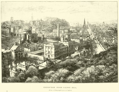 Edinburgh, Calton Tepesi
