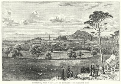 Edinburgh, "Dinlen ve Müteşekkir Ol" Corstorphine Hill