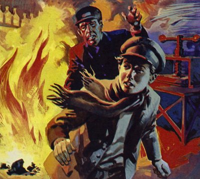 Edison trenlerde gazete sattı; bir gün yanlışlıkla bir arabayı ateşe verdi by English School