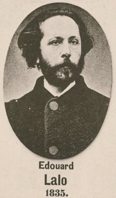 Edouard Lalo (gravür) by English School