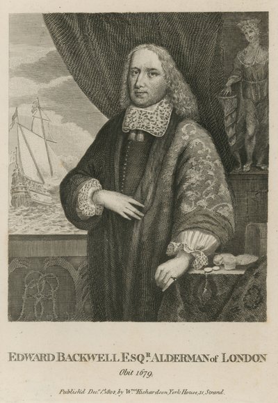 Edward Backwell, Londra Meclis Üyesi by English School