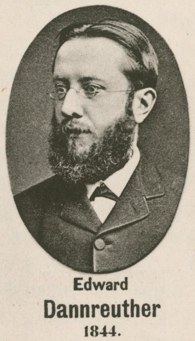 Edward Dannreuther (gravür) by English School
