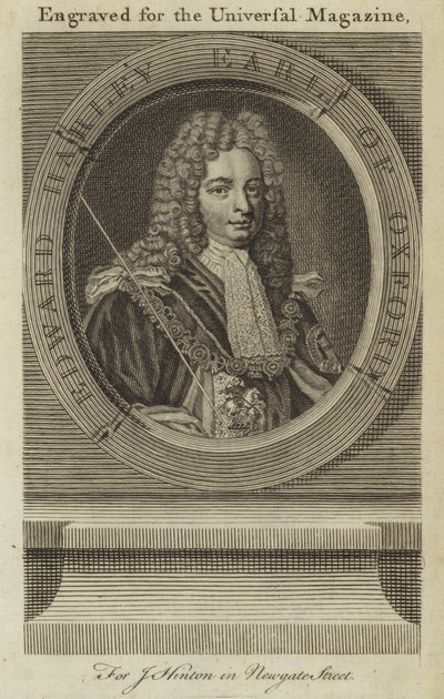 Edward Harley, Oxford Kontu by English School