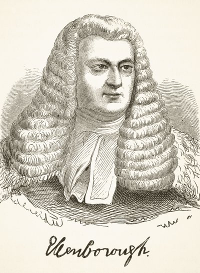 Edward Law, 1. Baron Ellenborough, William Hickman Smith Aubrey