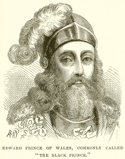 Galler Prensi Edward, Genel Olarak Kara Prens olarak anılır by English School