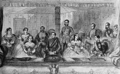 Edward VII ve İngiltere Kraliçesi Alexandra Londra