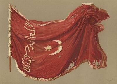Mısır Sinkat standardı (chromolitho) by English School