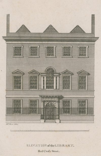 Kütüphanenin Yükselişi, Kızıl Haç Caddesi, Londra by English School