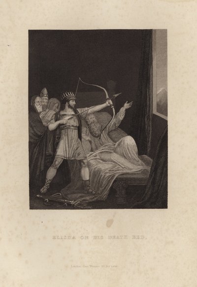 Elişa ölüm döşeğinde by English School