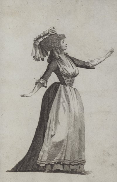 Elizabeth Billington, İngiliz opera sanatçısı by English School