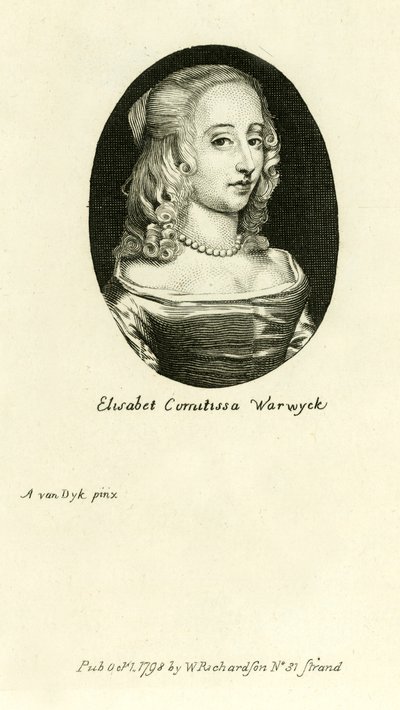 Elizabeth, Warwick Kontesi by English School