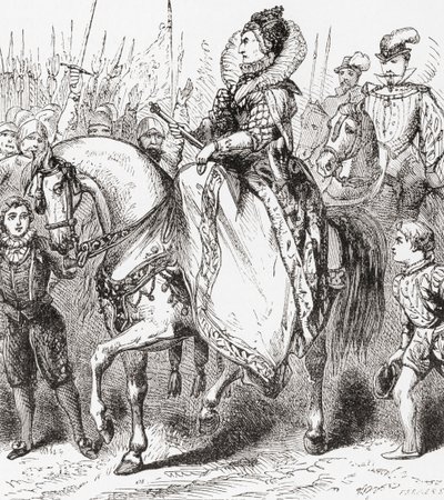 Elizabeth I, Ward ve Locks Illustrated History of the World, pub