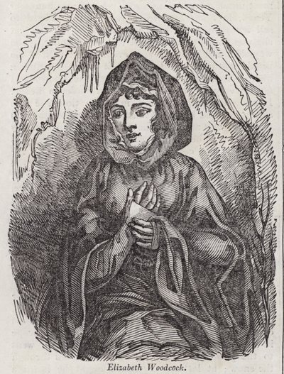 Elizabeth Woodcock (gravür) by English School