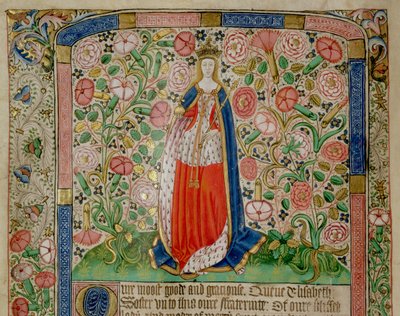 Elizabeth Woodville (c.1437-92) İngiltere Kralı IV. Edward