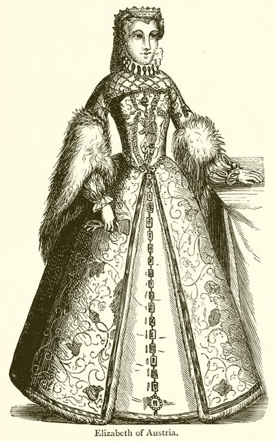 Avusturyalı Elizabeth by English School