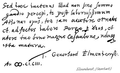Elmenhorst, (Geverhart) by English School
