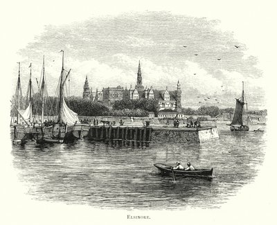 Elsinore (gravür) by English School