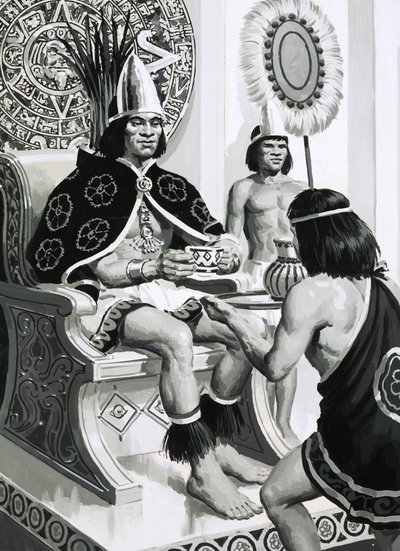 Aztek İmparatoru Montezuma kakao içmeyi severdi by English School