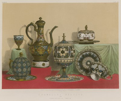 Emaye Servis, Christofle, Paris by English School