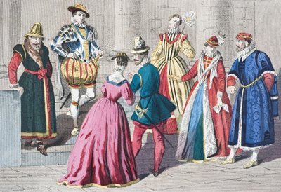 16. yüzyılın İngiliz modaları, William Hickman Smith Aubrey