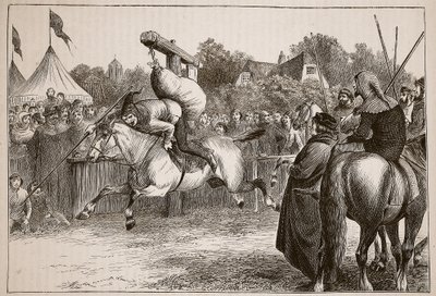 Ondördüncü Yüzyılda İngiliz şenliği: Quintain