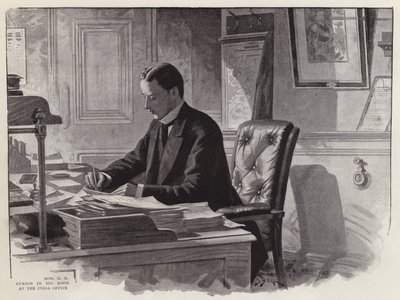 İngiliz politikacı George Curzon, Hindistan Ofisi