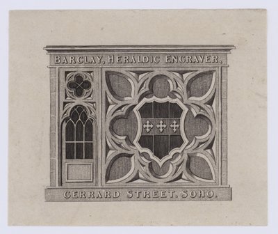 Oymacı, Barclay, ticaret kartı by English School