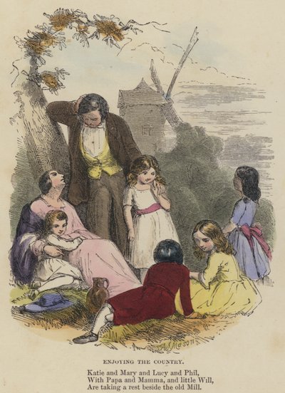 Ülkenin Keyfini Çıkarmak (renkli gravür) by English School